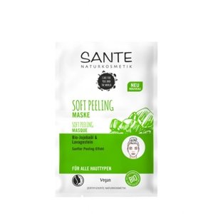 Peelingová maska s jojobovým olejom SANTE 2x4 ml