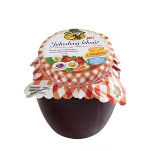 Jahodový lekvár s medom NATUR PRODUCT 500 g