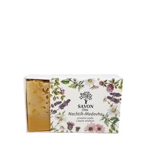 Prírodné mydlo s kozím mliekom - nechtík a medovka SAVON 100 g