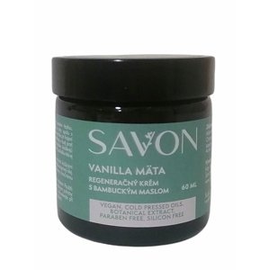 Vanilla a mäta - regeneračný krém SAVON 60 ml