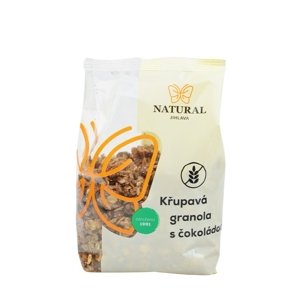 Chrumkavá granola s čokoládou NATURAL JIHLAVA 300 g