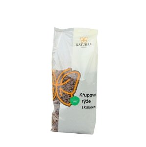 Chrumkavá ryža s kakaom NATURAL JIHLAVA 300 g