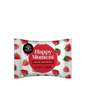 Kokosové koliesko s jahodami HAPPYLIFE 38 g