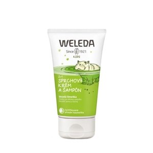 Sprchovací krém a šampón 2v1 limetka WELEDA 150 ml