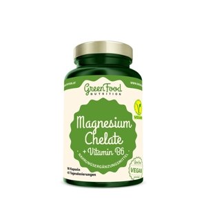 Magnesium + Vitamin B6 GREEN FOOD 90 kaps.