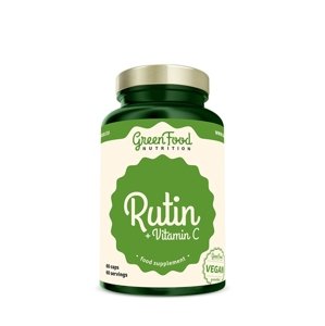 Rutín + Vitamín C GREEN FOOD 90 kaps.