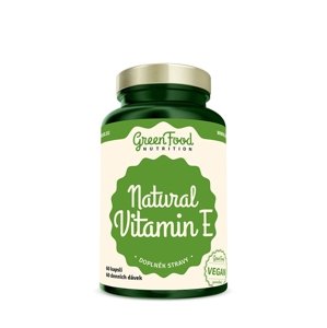 Prírodný vitamín E GREEN FOOD 90 kaps.