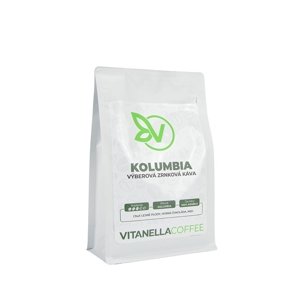 Kolumbia - výberová zrnková káva VITANELLA - Hmotnosť: 200 g