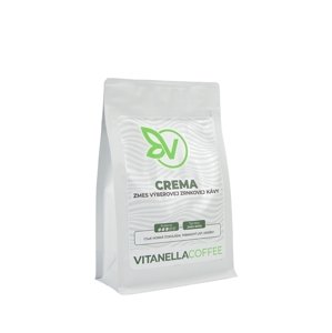 Crema - zmes výberovej kávy - Hmotnosť: 200 g