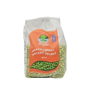 Hrach zelený polený ODVÁŽNY HRÁŠOK 500 g