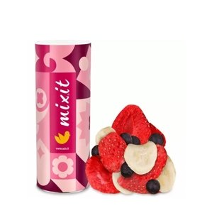 Veľké chrumkavé ovocie - banán, jahoda a čučoriedka MIXIT 160 g