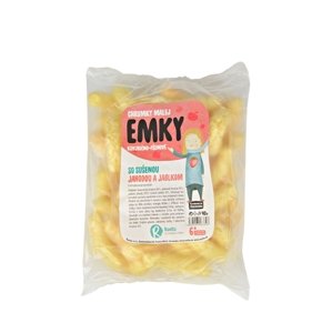 Kukuričné chrumky - jahoda a jablko RAVITA 40 g