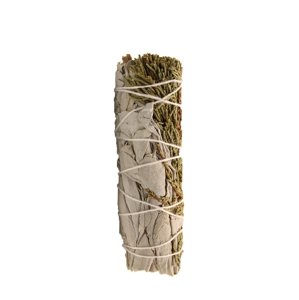 Vydymovací zväzok - biela a čierna šalvia 10 cm