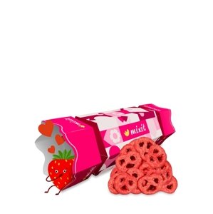 Praclíky v jogurte s jahodovým prachom MIXIT 250 g