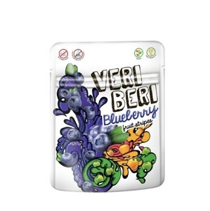 Ovocné stripsy - čučoriedka VERI BERI 50 g
