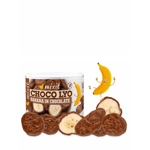 Chrumkavé banány v čokoláde MIXIT 170 g