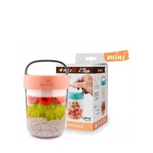 2go mini desiatový box - lososový MIXIT 400 ml
