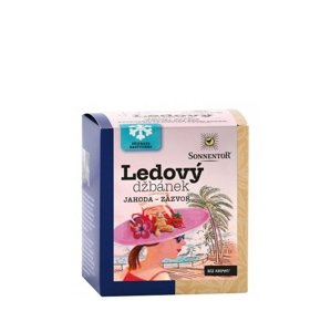 Ľadový džbánik - jahoda a zázvor BIO SONNENTOR 44,8 g