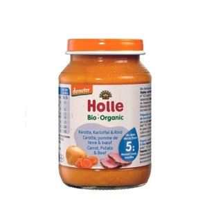 Detská výživa - mrkva, zemiaky hov. mäso BIO HOLLE 190 g