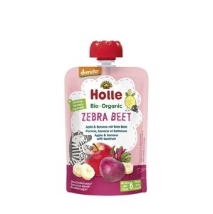 Zebra Beet - jablko, banán a cvikla BIO HOLLE 100 g