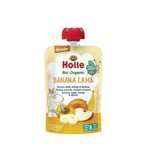 Banana Lama banán, jablko, mango a marhuľa BIO HOLLE 100 g