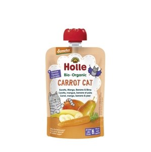 Carrot Cat - mrkva, mango, banán a hruška BIO HOLLE 100 g