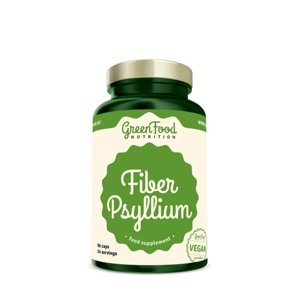 Vláknina Psyllium GREEN FOOD 96 kaps.