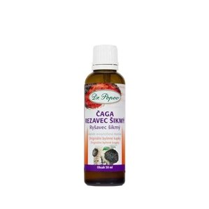 Čaga (ryšavec šikmý) bylinné kvapky DR. POPOV 50 ml