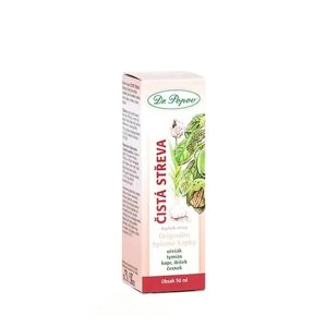 Čisté črevá - bylinné kvapky DR. POPOV 50 ml