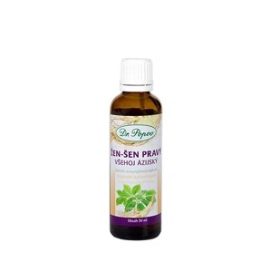 Ženšen pravý - bylinné kvapky DR. POPOV 50 ml