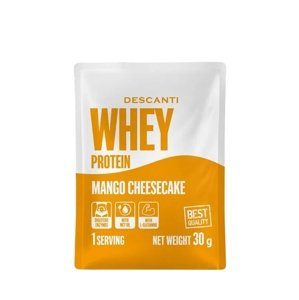 Srvátkový proteín - mango a cheesecake DESCANTI 30 g