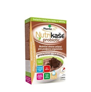 Nutrikaša - čokoláda s proteínom PHARMALINE 3 x 60 g