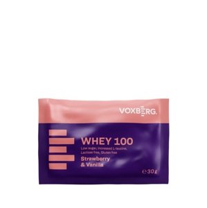 Srvátkový proteín jahoda - vanilka VOXBERG 30 g