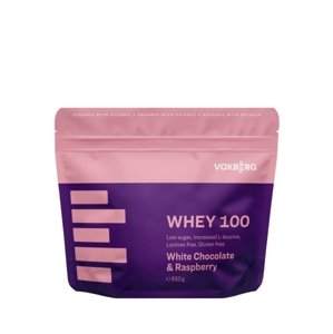 Srvátkový proteín biela čokoláda - malina VOXBERG 990 g