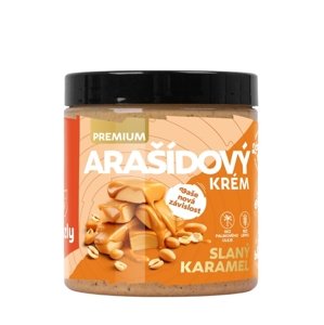 Arašidový krém - slaný karamel premium GRIZLY 250 g