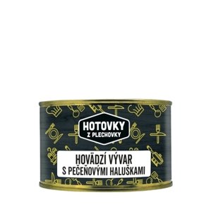 Hovädzí vývar s pečeňovými haluškami HOTOVKY 400 ml